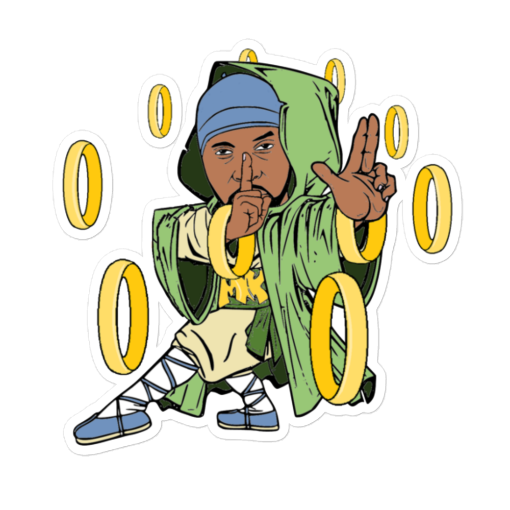 RINGS OF DEATH - Sticker