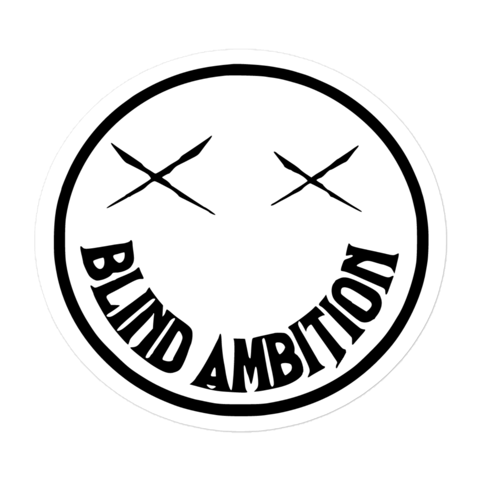 BLIND AMBITION CLEAR SKIES - Sticker