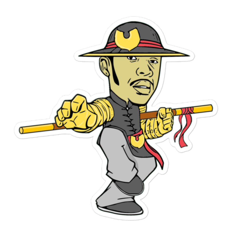 GOLDEN ARMS - 9 DIAGRAM POLE - Sticker