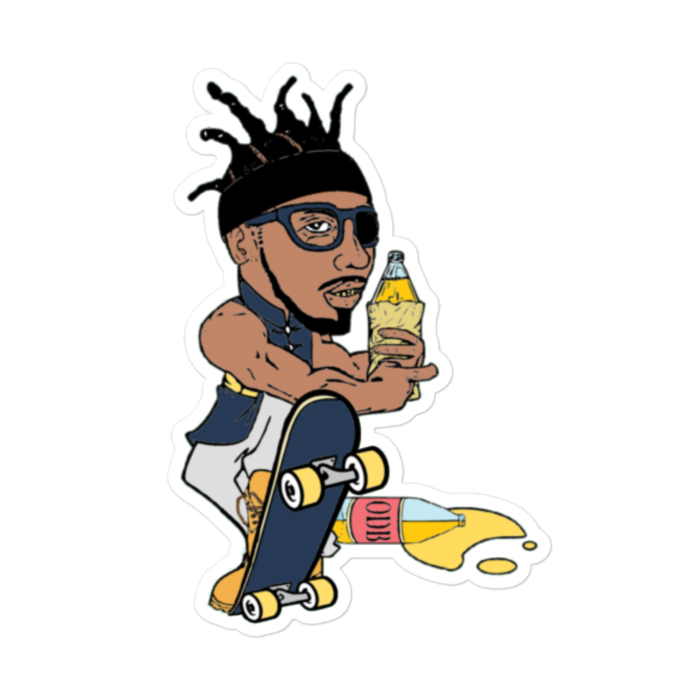 THE DRUNK JESUS FLIP - Sticker