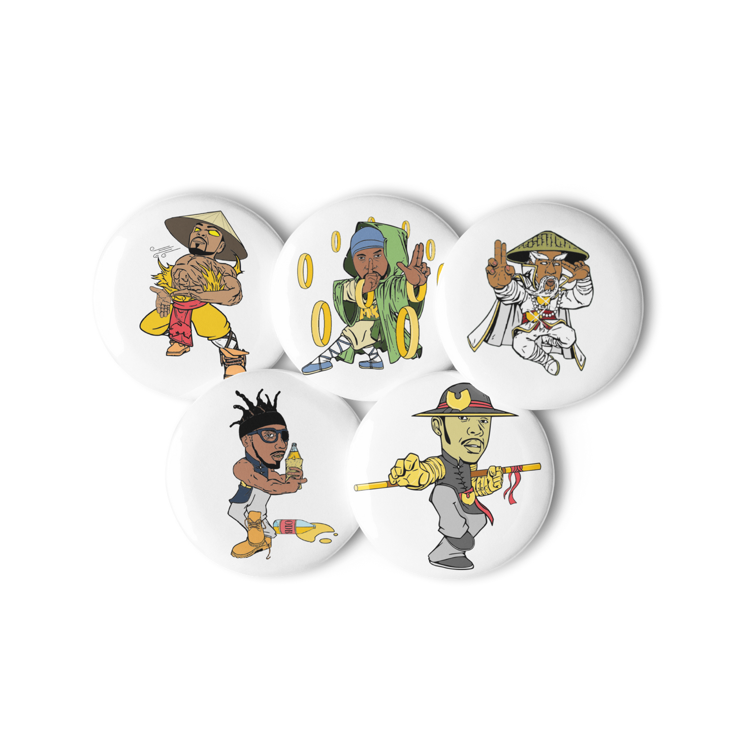 SHAOLIN STYLES - Pin Pack