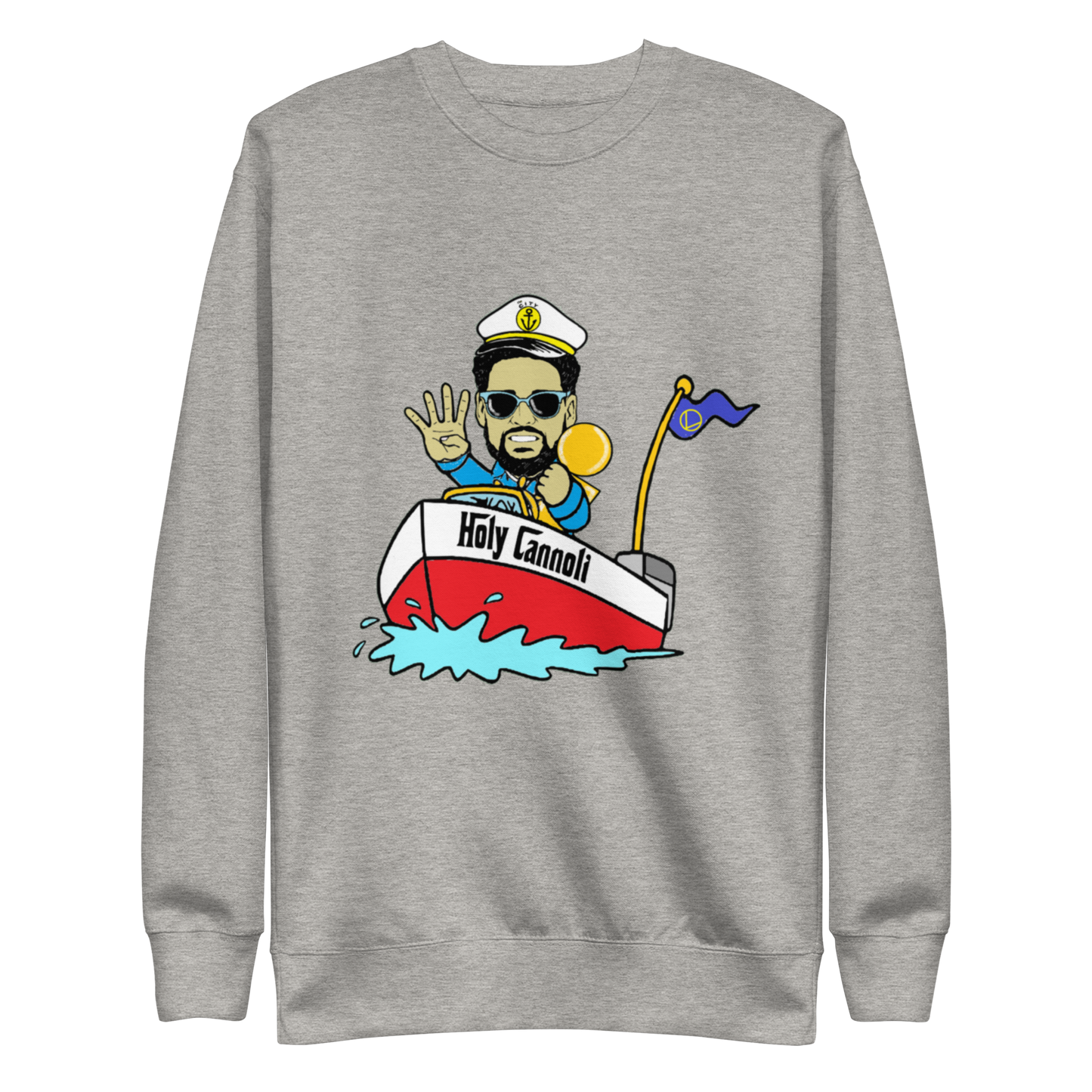 CAPTAIN KLAY 4 RINGS - Premium Sweatshirt