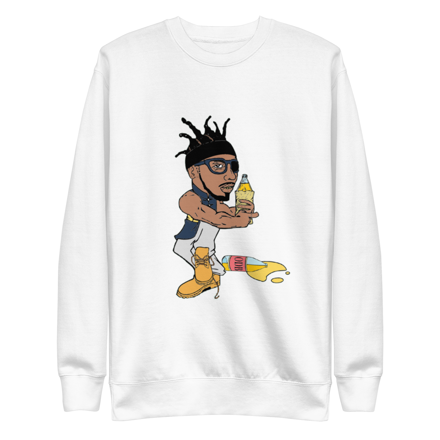 DRUNKEN MASTER - Light Colors - Premium Sweatshirt