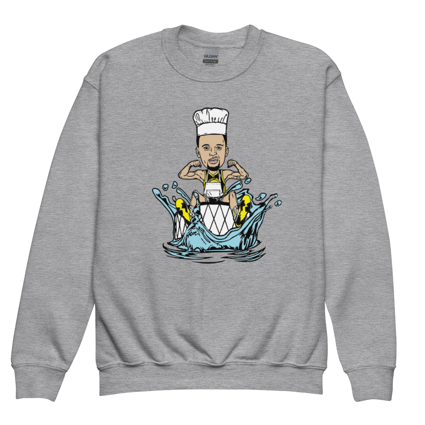 SPLASH CURRY - Youth Crewneck Sweatshirt