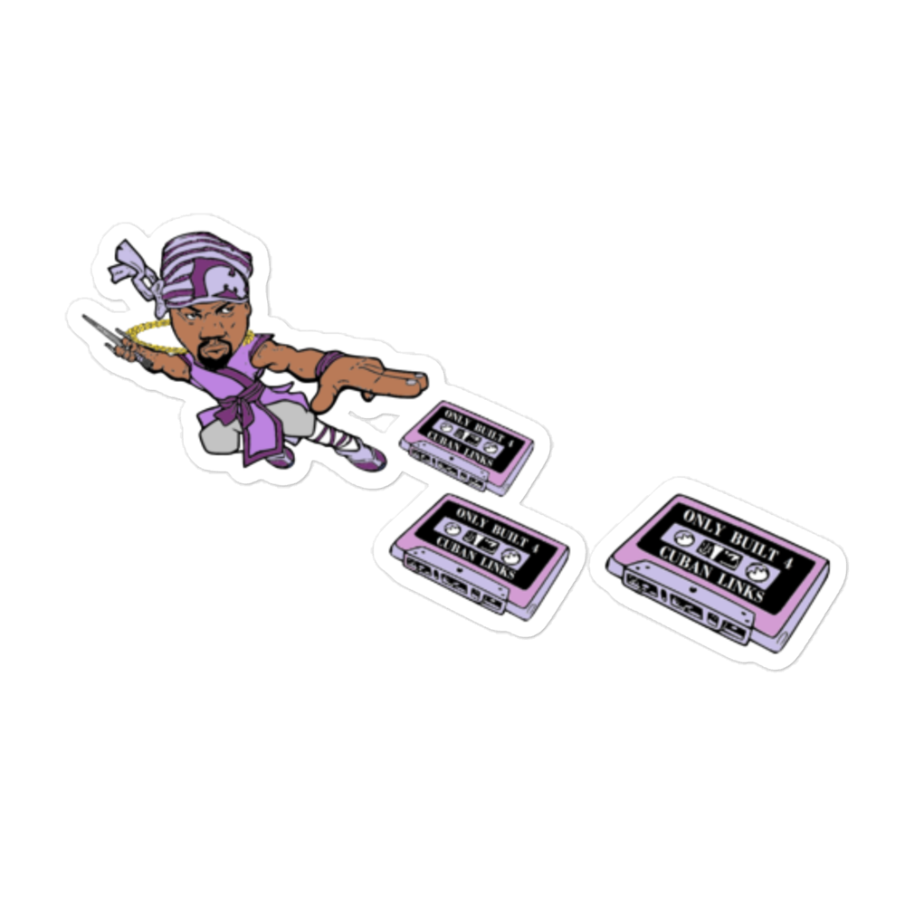 HOUSE OF FLYING PURPLE TAPES - Sticker