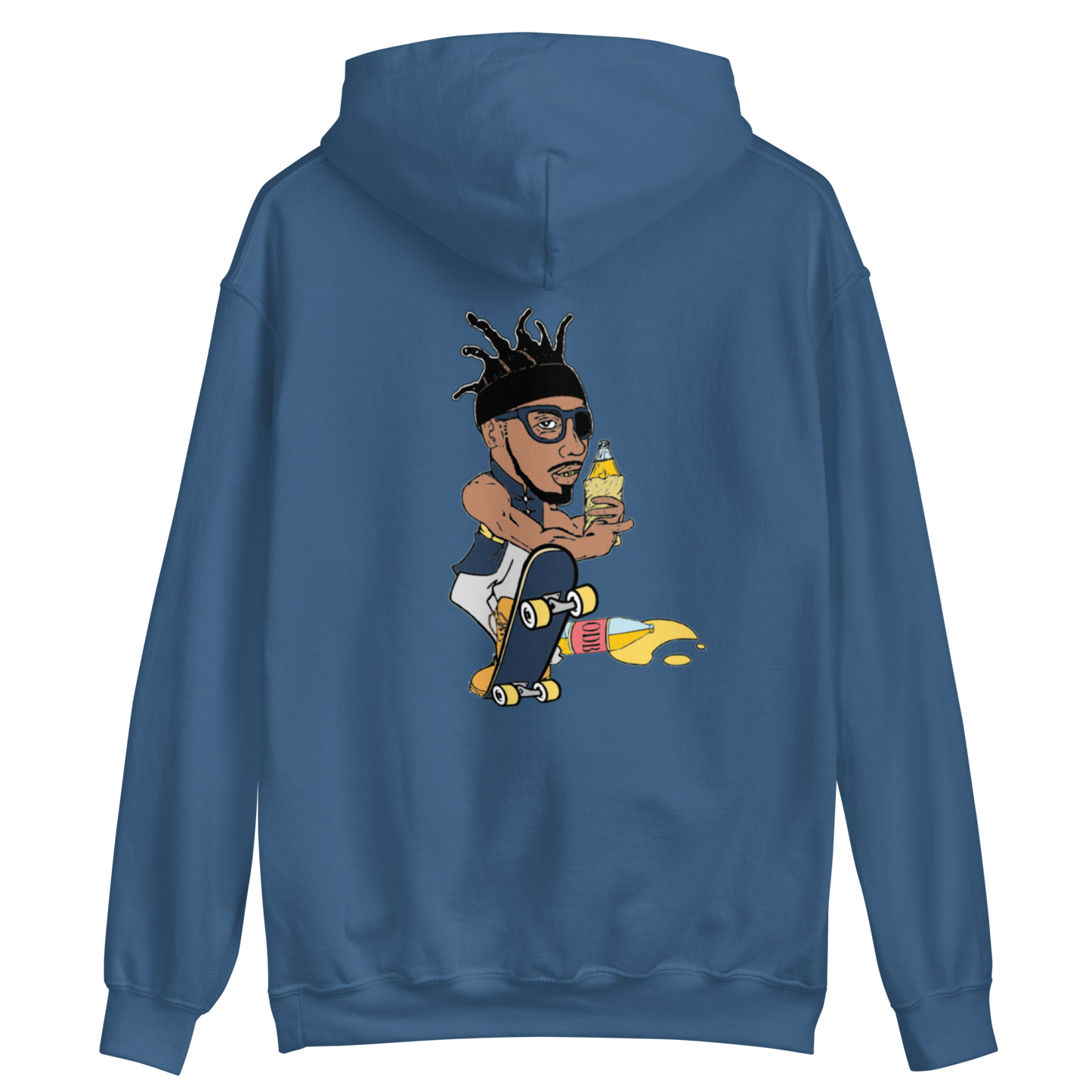 THE DRUNK JESUS FLIP - Night Colors Hoodie