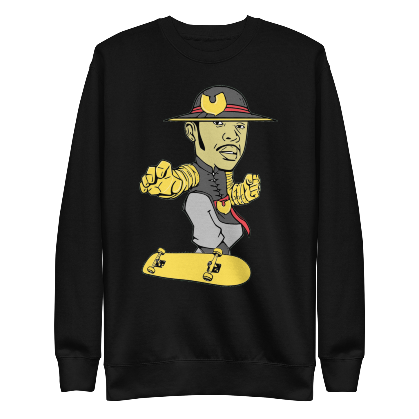 KID WITH THE GOLDEN BOARD - Premium Sweatshirt