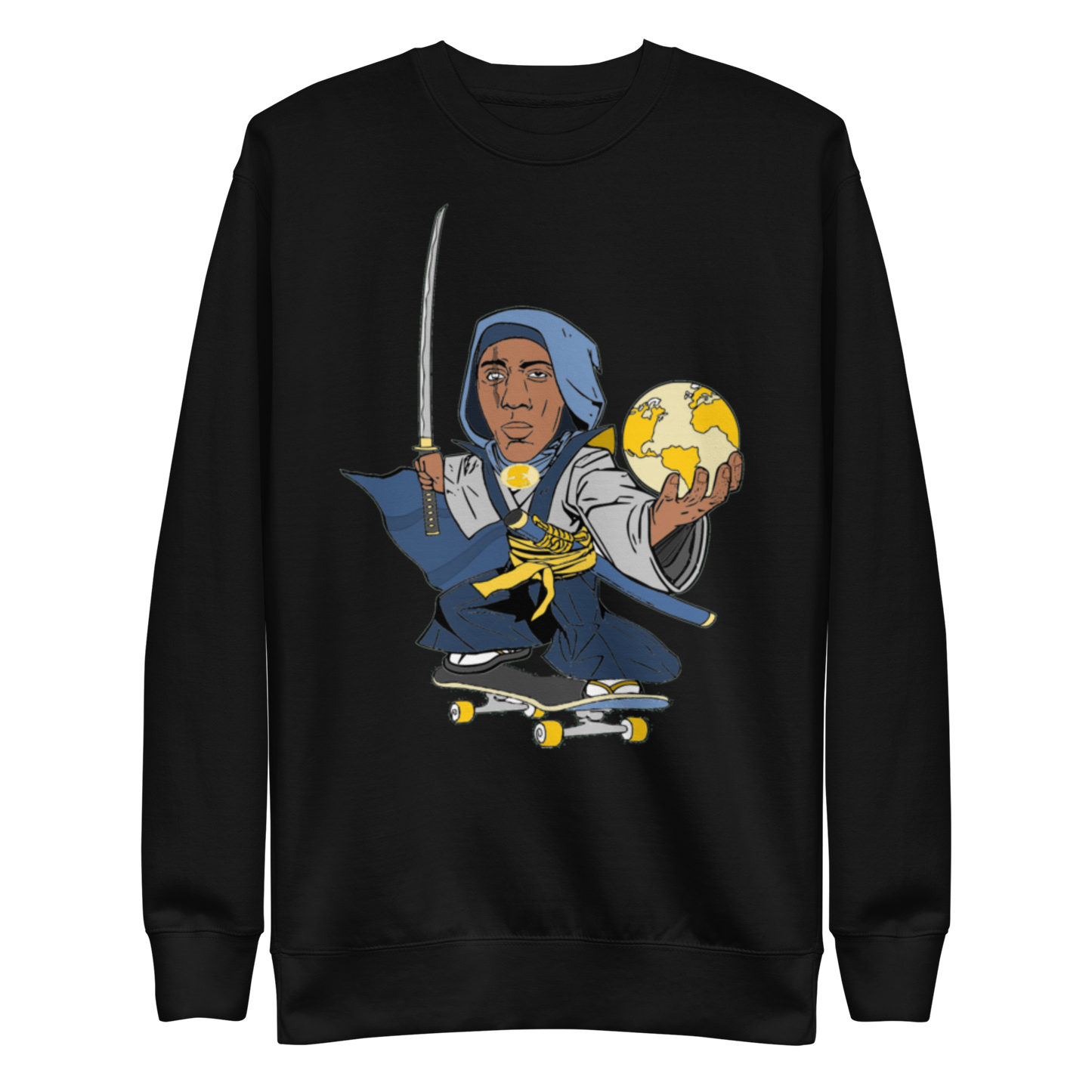 SKATEBOARD SHOGUN - Premium Sweatshirt