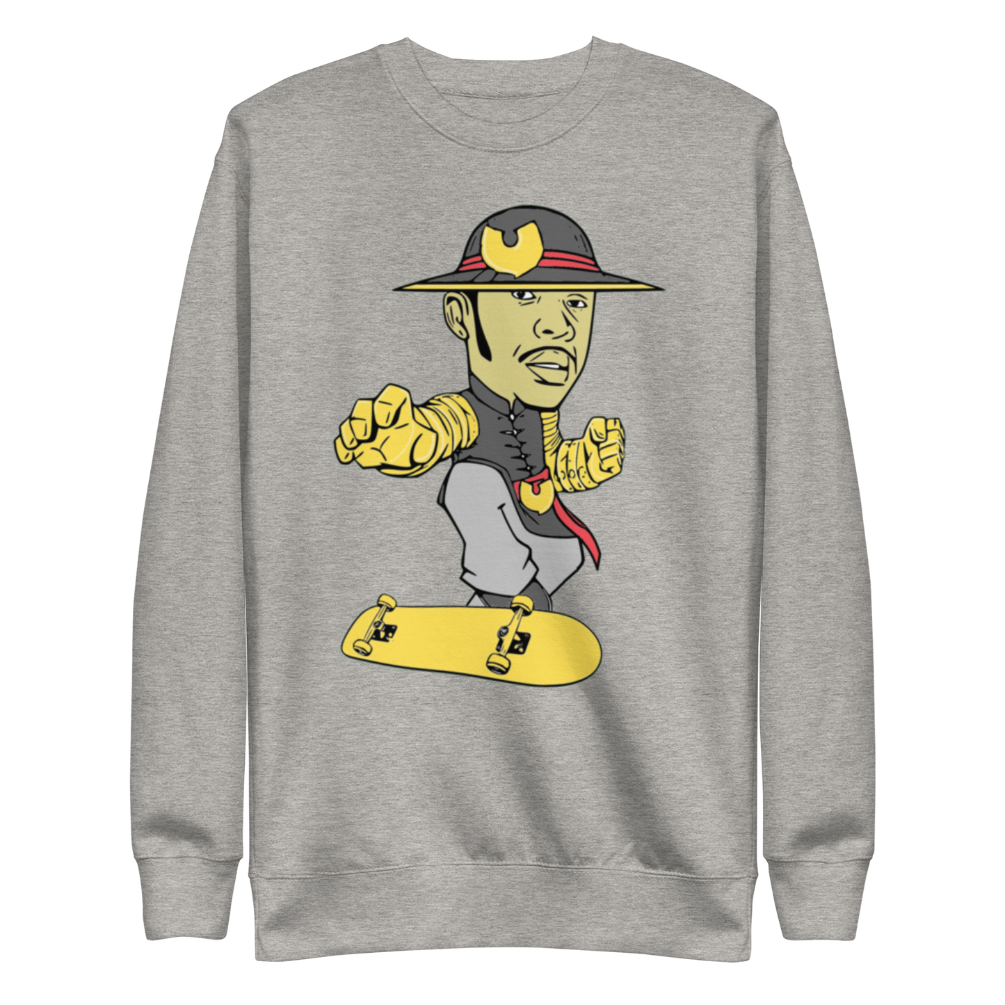 KID WITH THE GOLDEN BOARD - Premium Sweatshirt