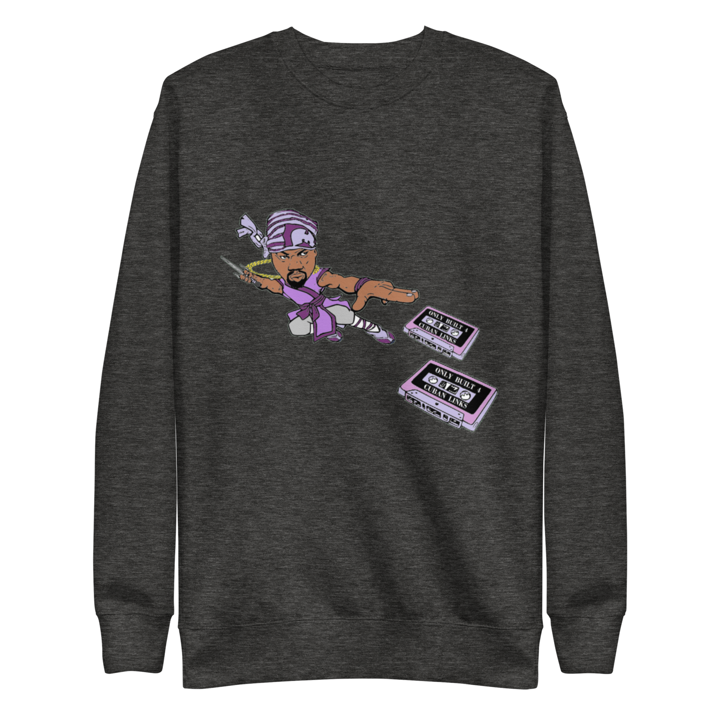 HOUSE OF FLYING PURPLE TAPES - Premium Sweatshirt