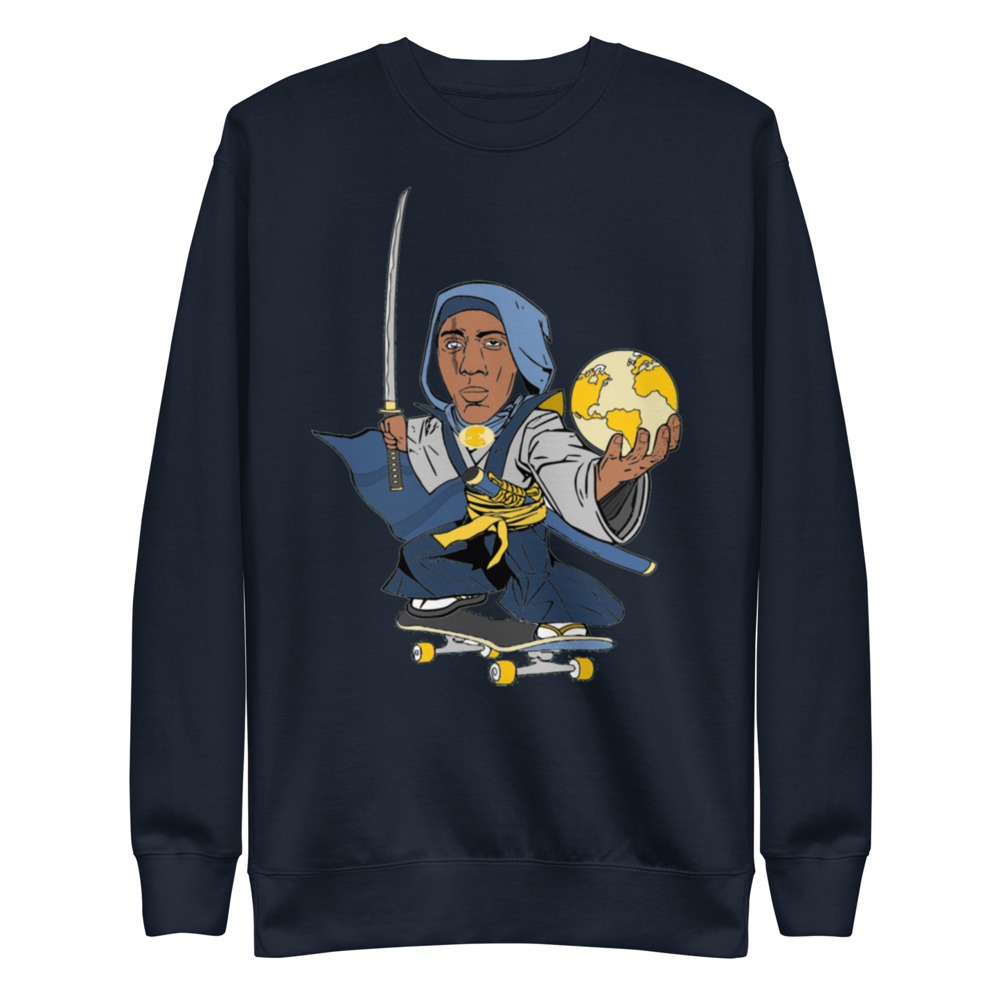 SKATEBOARD SHOGUN - Premium Sweatshirt