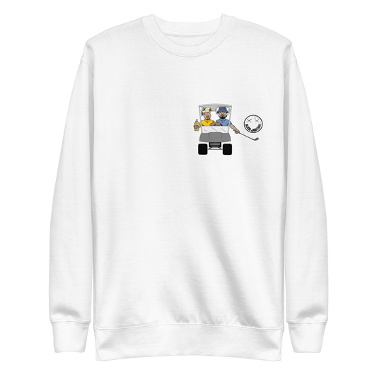 DIRTY ROTTEN METHOD - White Premium Sweatshirt