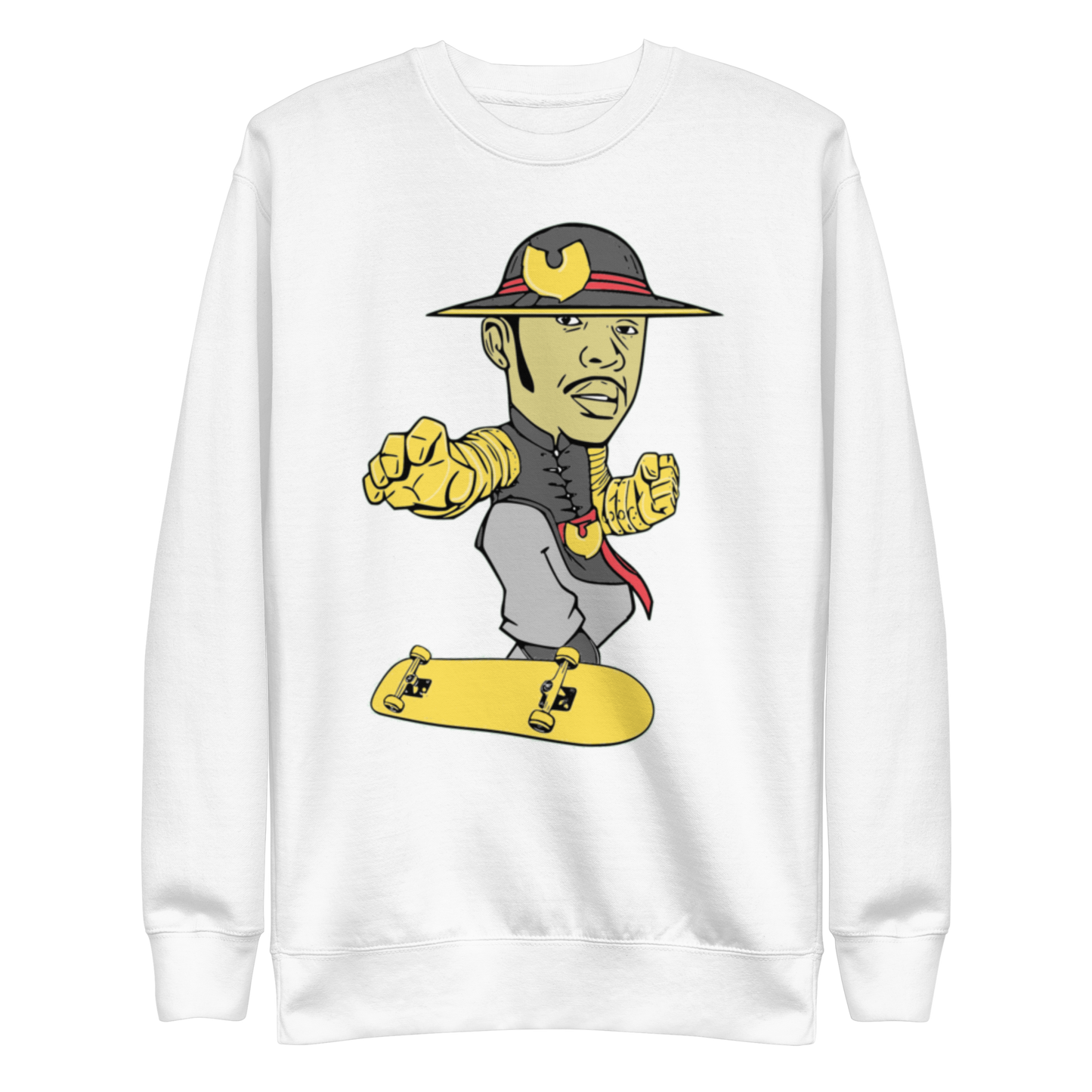 KID WITH THE GOLDEN BOARD - Premium Sweatshirt