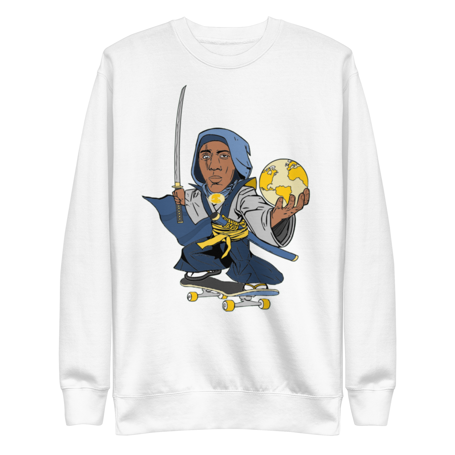 SKATEBOARD SHOGUN - Premium Sweatshirt