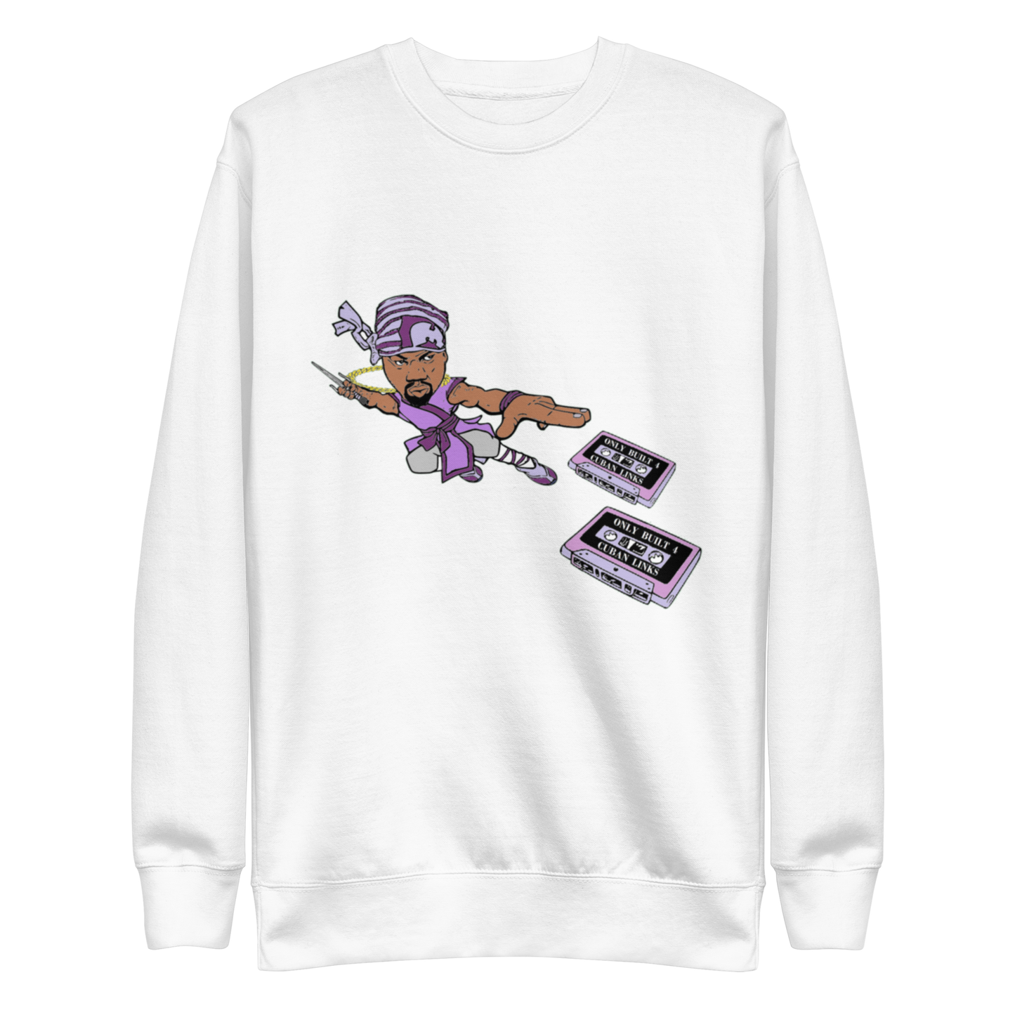 HOUSE OF FLYING PURPLE TAPES - Premium Sweatshirt