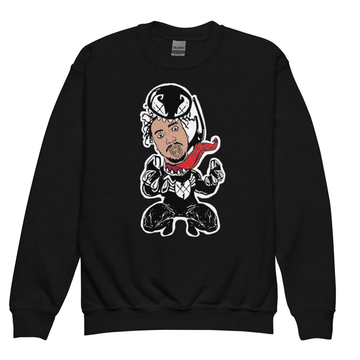 THE DIRT - Youth Crewneck Sweatshirt - Black