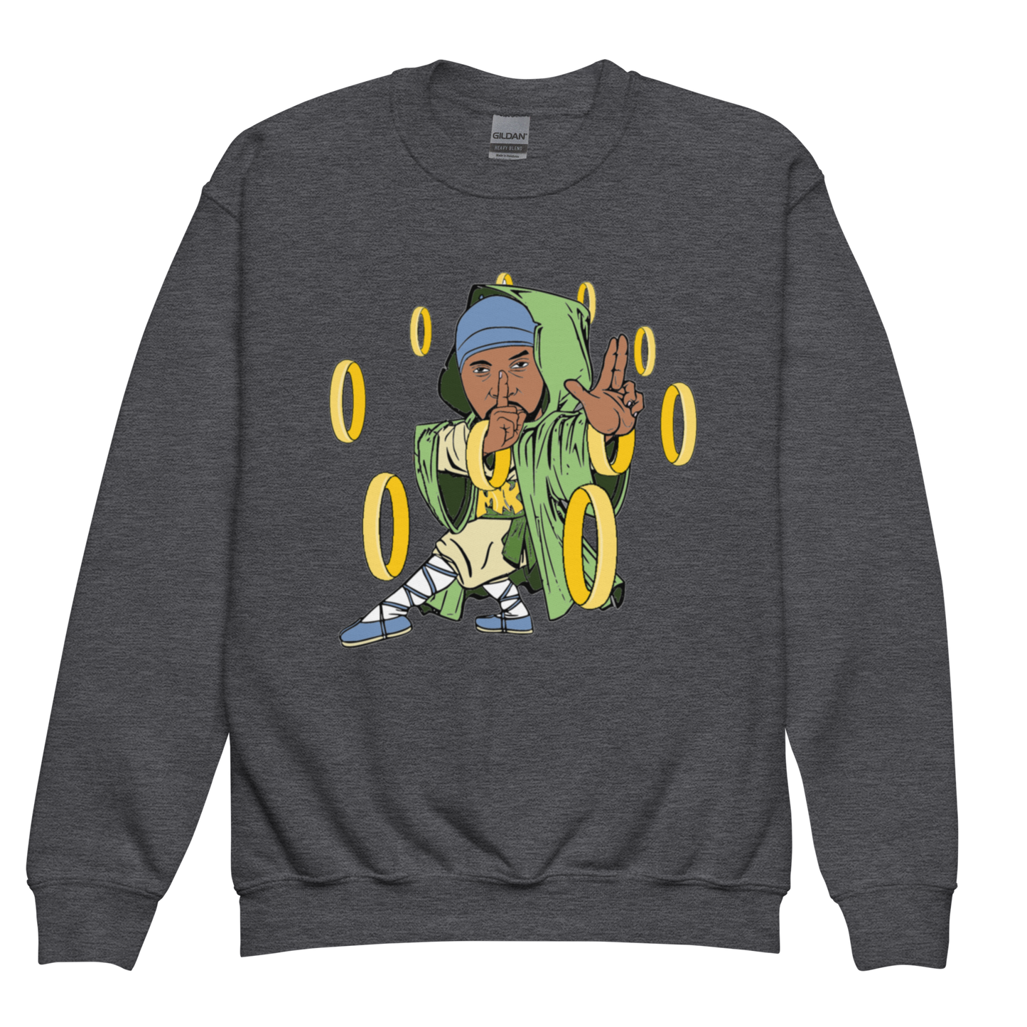 RINGS OF DEATH - Youth Crewneck Sweatshirt