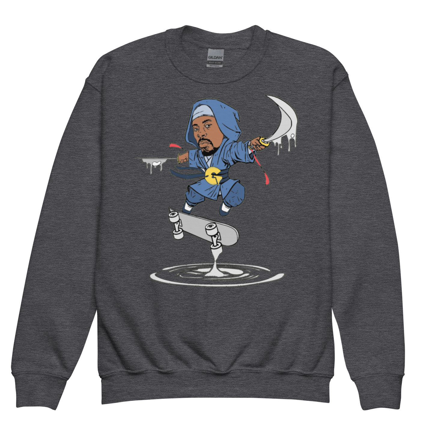 LIQUID BOARDZ - Youth Crewneck Sweatshirt