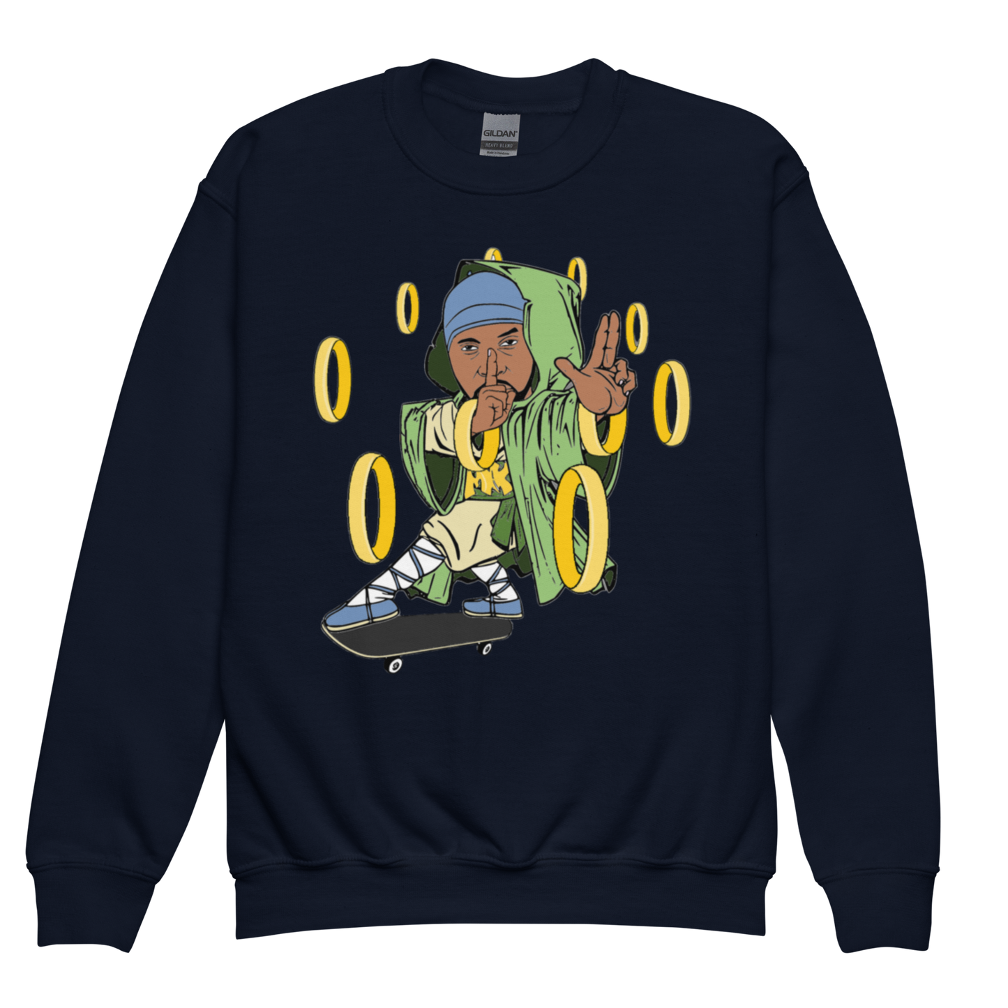 THE BEARINGS OF DEATH - Youth Crewneck Sweatshirt