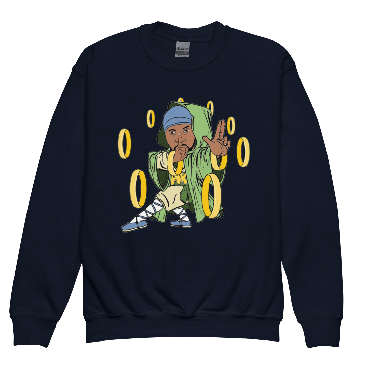 RINGS OF DEATH - Youth Crewneck Sweatshirt