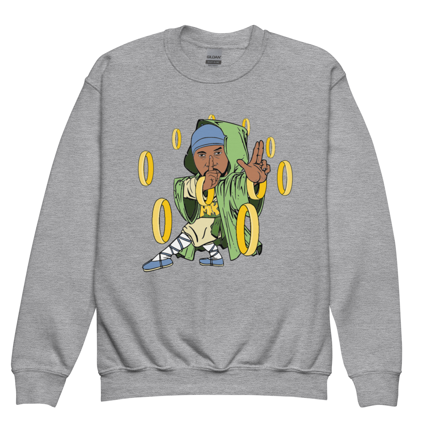 RINGS OF DEATH - Youth Crewneck Sweatshirt