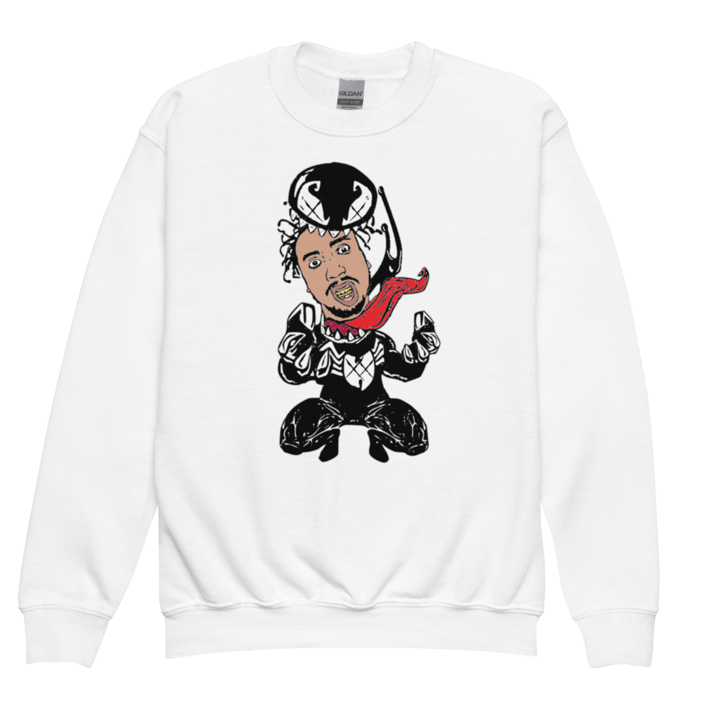 THE DIRT - Youth Crewneck Sweatshirt - White