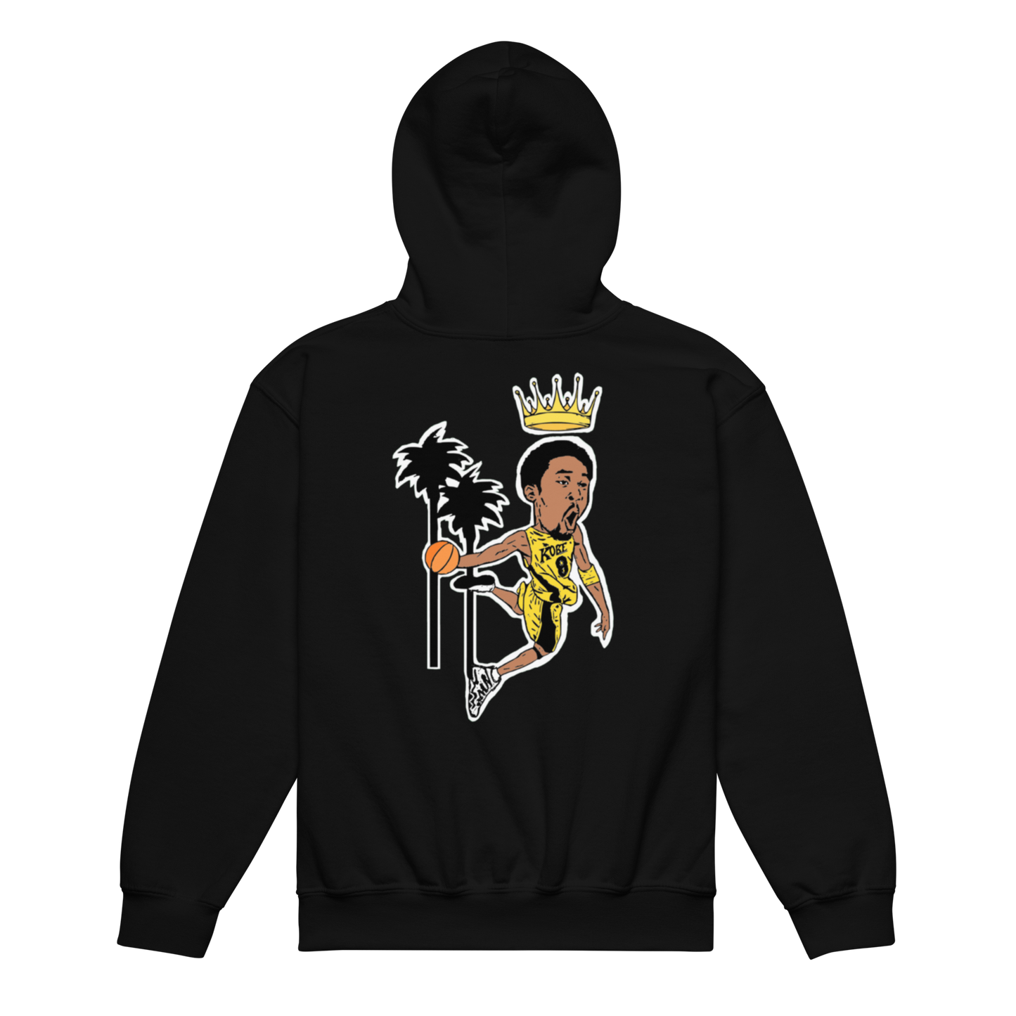 KING OF BALLERS EVERYWHERE - Youth Hoodie - Black