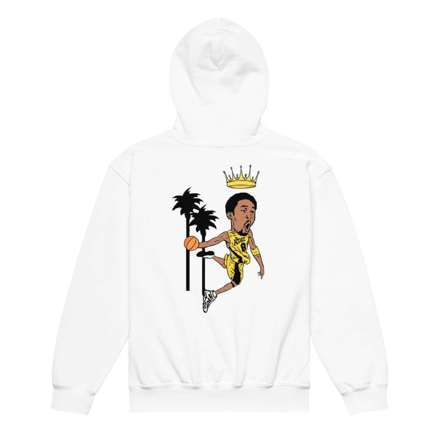 KING OF BALLERS EVERYWHERE - Youth Hoodie - White